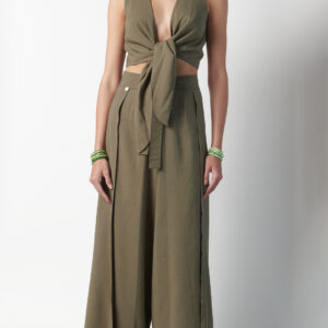 Pantalone pareo - Verde Oliva